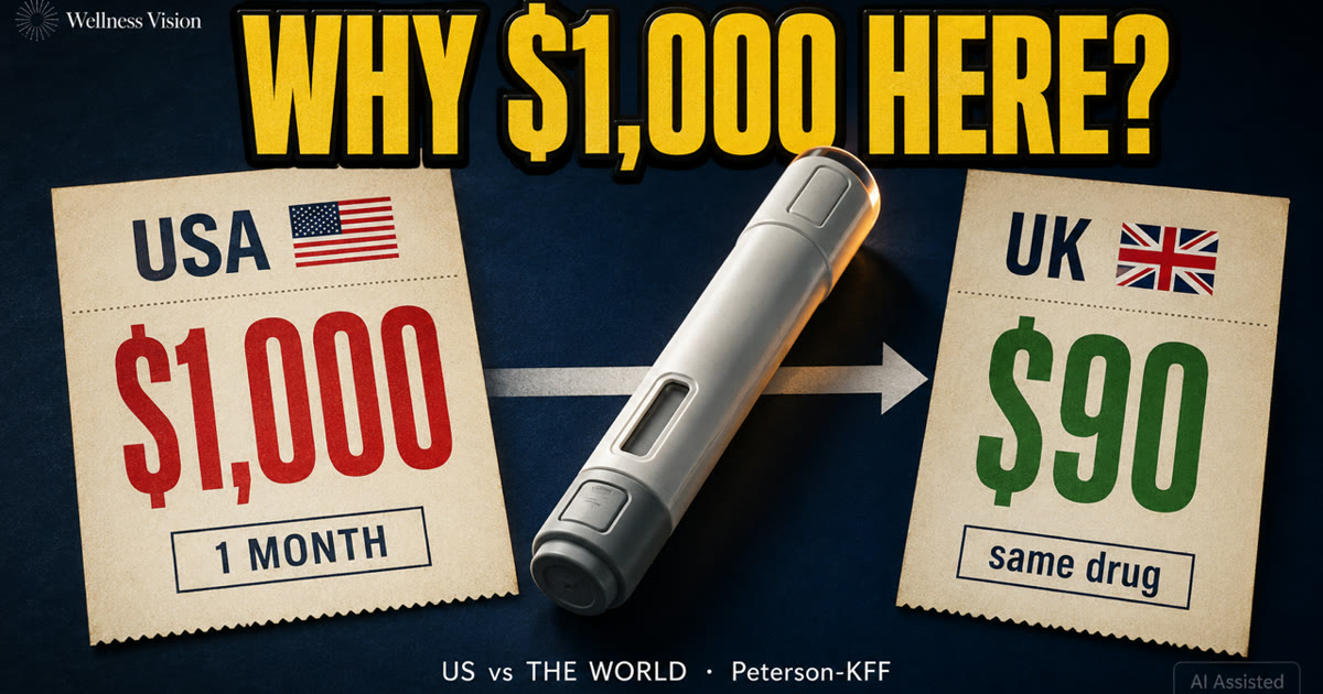How Ozempic Costs $1,000 in the US and $90 Abroad — The Honest 2026 Comparison